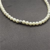 Collana World Diamond Group Donna in Oro bianco Perla GC1177O4FCBI045 - GC1177O4FCBI045